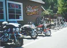 the Hideout Saloon in east San Diego county